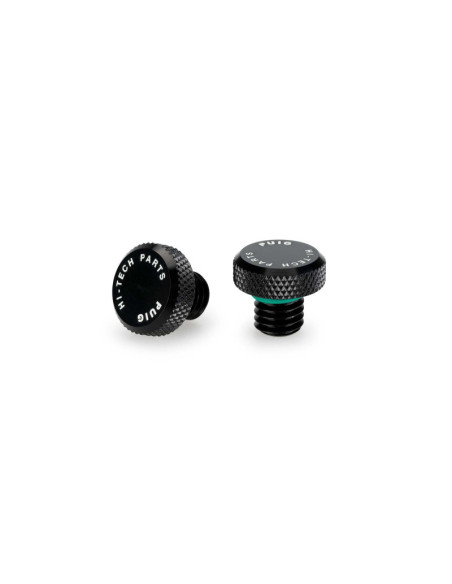 Cache-vis pour trou de retroviseur Puig M10/150 couleur noir