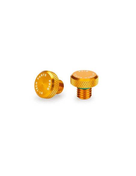 Tapon roscado para agujero de retrovisor Puig M10/150 color dorado