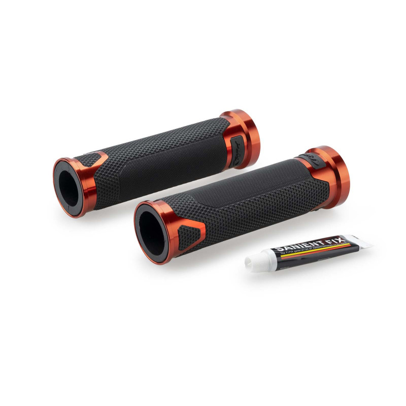 PUIG GRIPS MODEL REVVING COLOR ORANGE - Length: 119 mm. | Puig