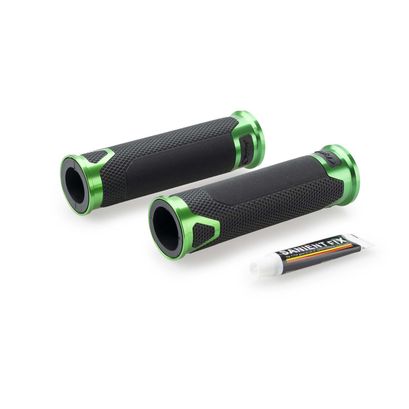 PUIG GRIPS MODEL REVVING COLOR GREEN - Length: 119 mm. | Puig