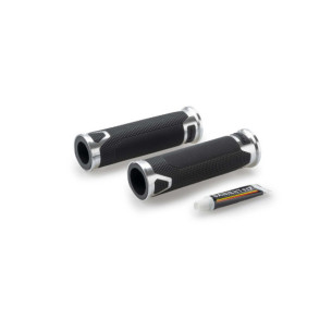 PoignEes Puig modEle Revving, couleur argent, longueur?: 119?mm. - Accessoires moto