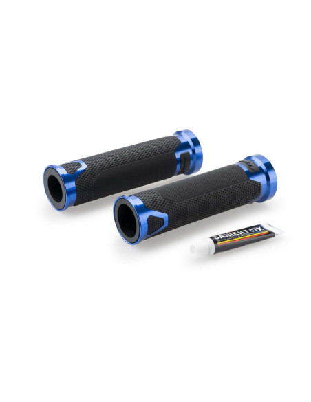 POIGNEES PUIG MODELE REVVING COULEUR BLEU - Longueur : 123 mm. | Puig