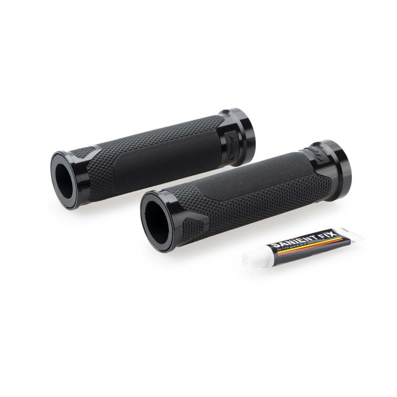 PUIG GRIPS REVVING MODEL BLACK COLOR - Length: 123 mm. | Puig