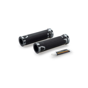 Puig Griffe Modell Revving Farbe Titan - LAnge: 123 Mm. - MotorradzubehOr