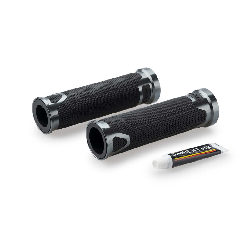 PUIG GRIPS MODEL REVVING COLOR TITANIUM - Length: 123 mm. | Puig