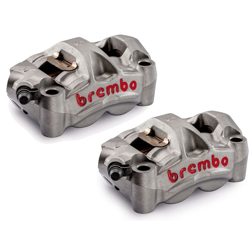 brembo kit pinze freno radiali m50 monoblocco ktm super adventure r/s 17-20 titanio