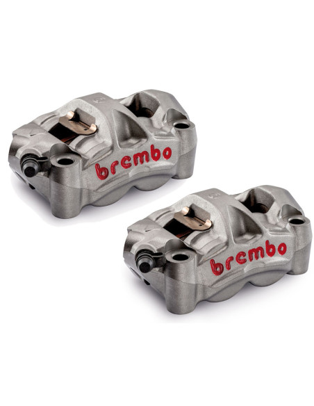 brembo kit pinze freno radiali m50 monoblocco ktm super adventure r/s 17-20 titanio