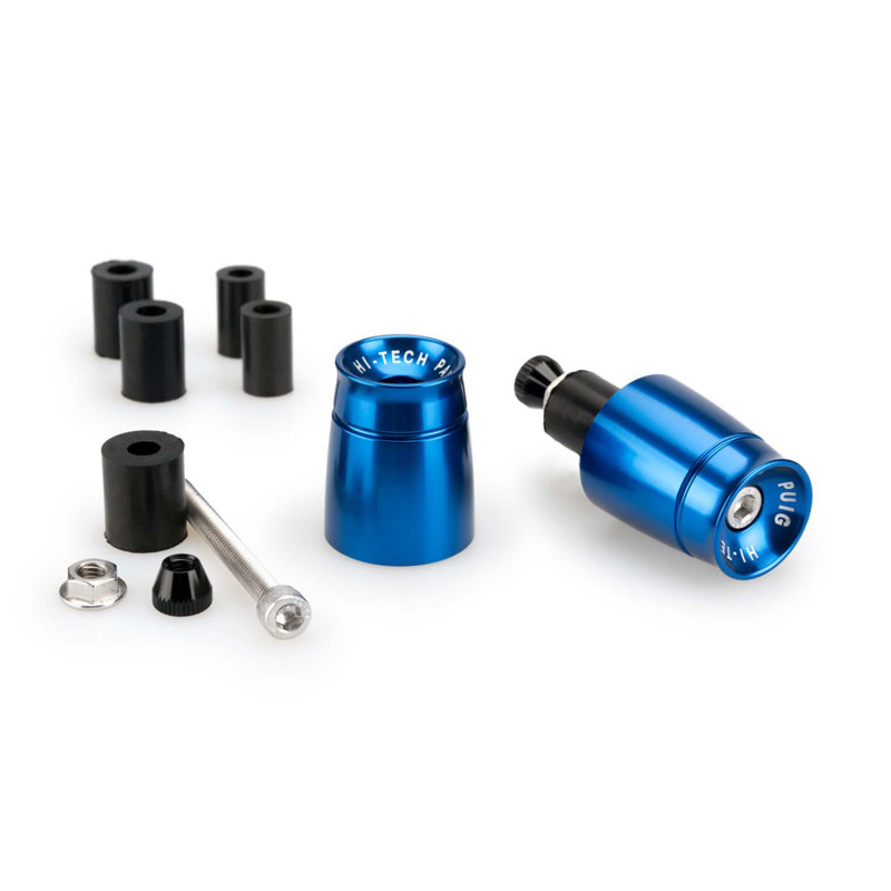 Puig Sport Lenkerendkappen fur Kove NK125R 2025 Blau