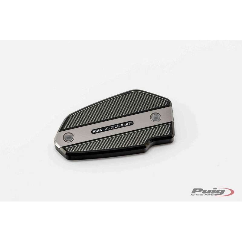 Tapon deposito liquido freno delantero Puig para Kawasaki Z650 RS 24-25 plata