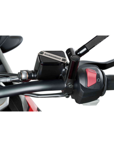 puig tappo serbatoio anteriore per fluido freno per ktm duke 125 21-23 silver