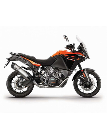 Escape LeoVince LV One EVO para KTM 1290 Super Adventure S 17-20 Acero Inoxidable