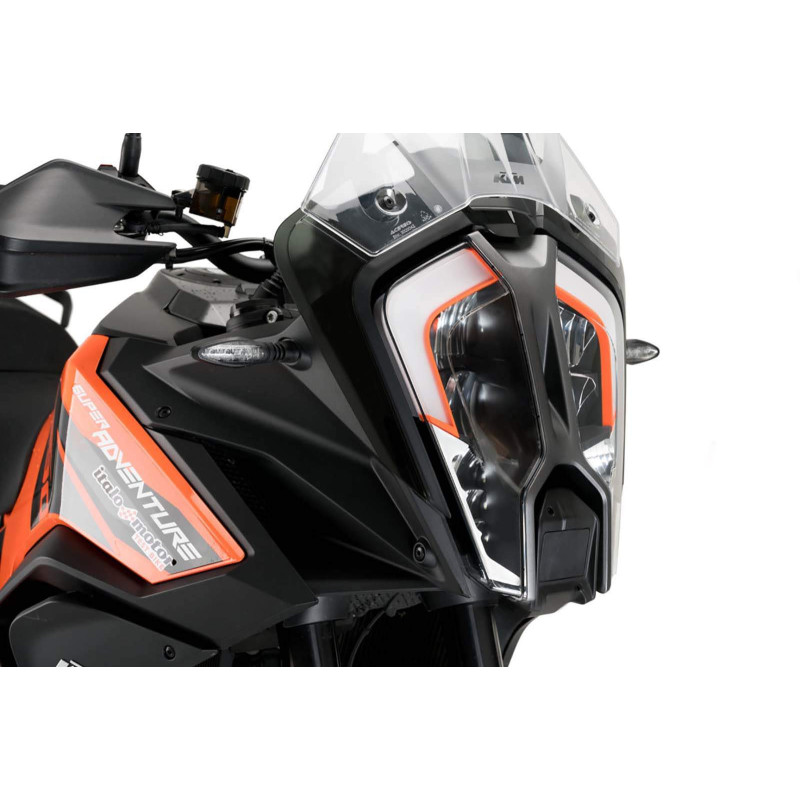 Autocollant de protection de phare Puig transparent pour KTM 1290 Super Adventure R 24-25