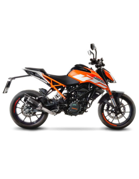 LeoVince LV Pro Carbon Fiber Exhaust for KTM Duke 390 21-23 Carbon