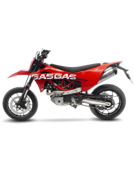 Escape LeoVince LV One EVO para KTM 690 Enduro R 21-24 Acero Inoxidable - Codigo 14363EU
