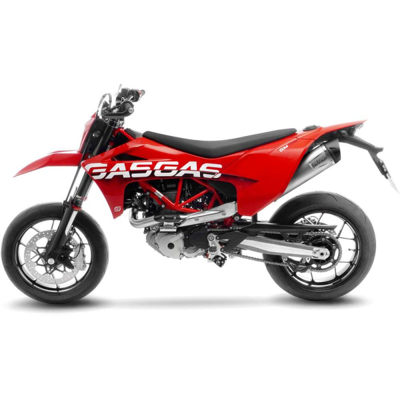 Escape LeoVince LV One EVO para KTM 690 Enduro R 21-24 acero inoxidable - codigo 14364EK
