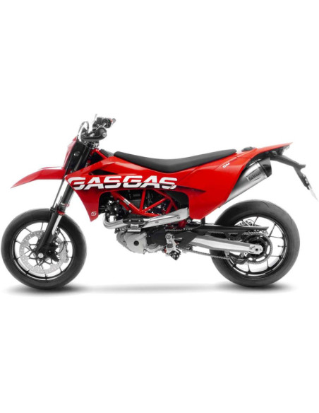 Escape LeoVince LV One EVO para KTM 690 Enduro R 21-24 acero inoxidable - codigo 14364EK