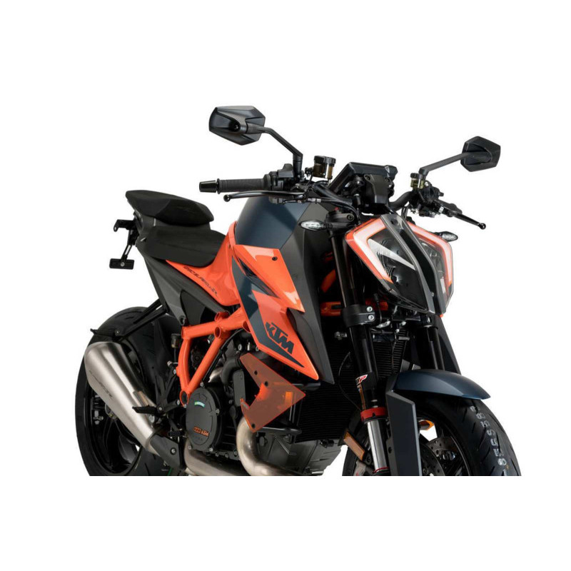 Aleron lateral Puig Downforce Naked KTM 1290 Superduke R 22-24 naranja