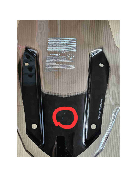 Pare-brise Puig V-Tech Line Touring pour Kymco Xciting 400i 22-23 teinte fumee claire - Occasion