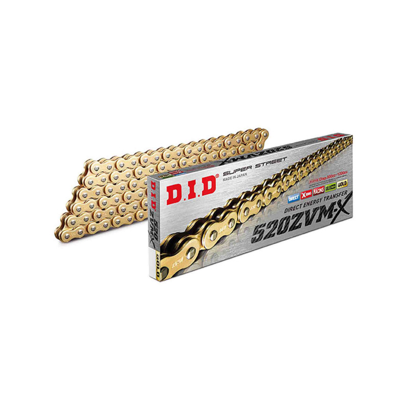 Cadena S 520ZVMX M120-R para KTM 1290 Super Adventure R ABS 21-23 dorado/dorado