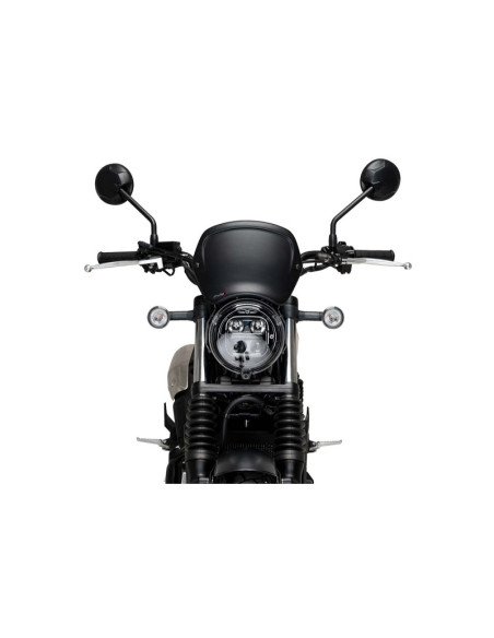 PUIG CARENATURA FRONTALE HONDA CL500 23-26 NERO OPACO | Puig