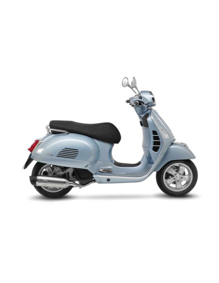 Escape LeoVince LV One EVO para Vespa GTS 125 ie/super 23-24 en acero inoxidable - codigo 14382EU