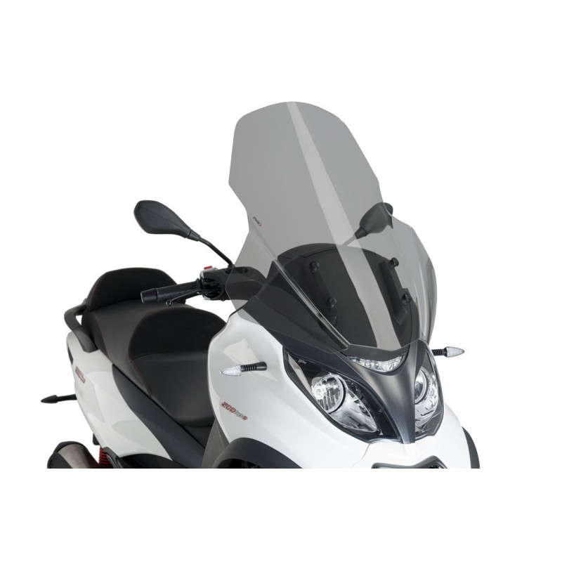 Parabrisas Puig V-Tech Line Touring para Piaggio MP3 500 Sport 19-20 Ahumado Claro
