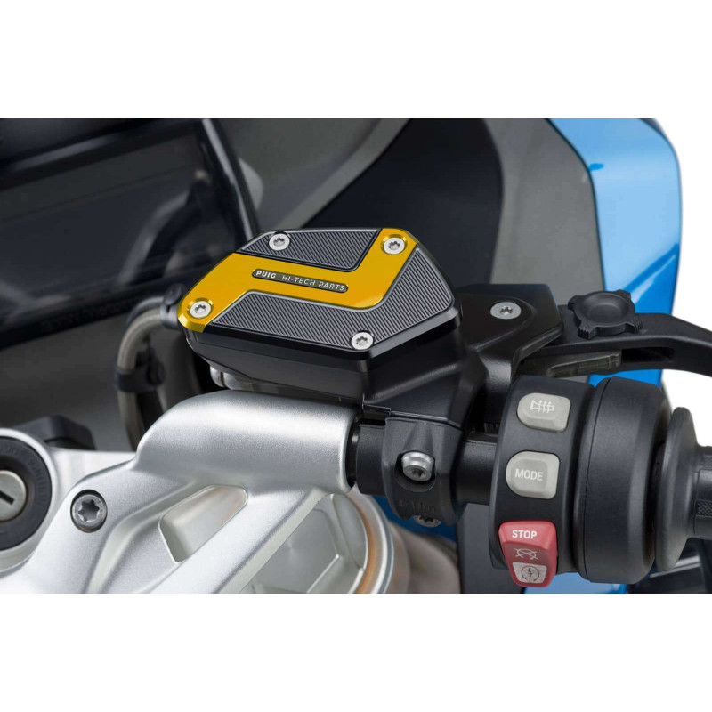 Tapon deposito liquido freno delantero Puig para BMW R1250 R 23-25 dorado