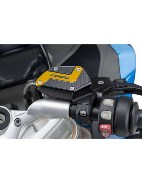 Tapon deposito liquido freno delantero Puig para BMW R1250 R 23-25 dorado