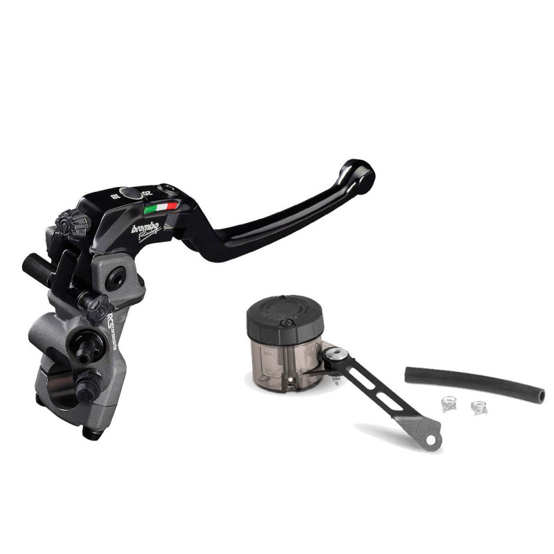 Brembo 17RCS Corsacorta radial brake pump + reservoir kit for Triumph Street Triple RS 2023