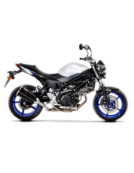 Escape LeoVince GP Duals para Suzuki SV 650 x 22-23 en acero inoxidable - Codigo 15105U