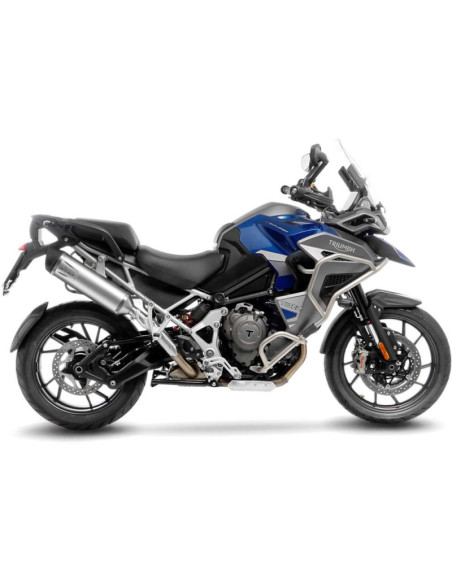 leovince terminale scarico lv one evo per triumph tiger 1200 gt 2024 inox-cod.14421e