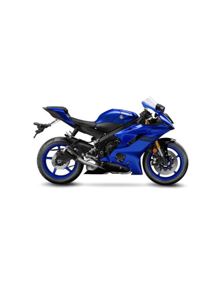 leovince terminale scarico lv-10 black edition per yamaha yzf-r6 2007 inox-cod.15215b