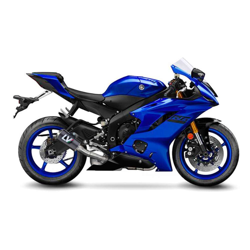 LeoVince LV-10 Carbonfaser-Auspuff fur Yamaha YZF-R6 2007 Carbon