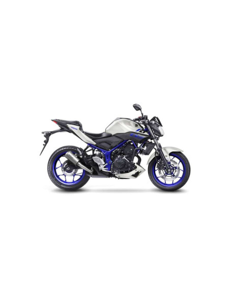 Escape LeoVince LV-10 para Yamaha YZF-R3 17-18 en acero inoxidable - codigo 15212