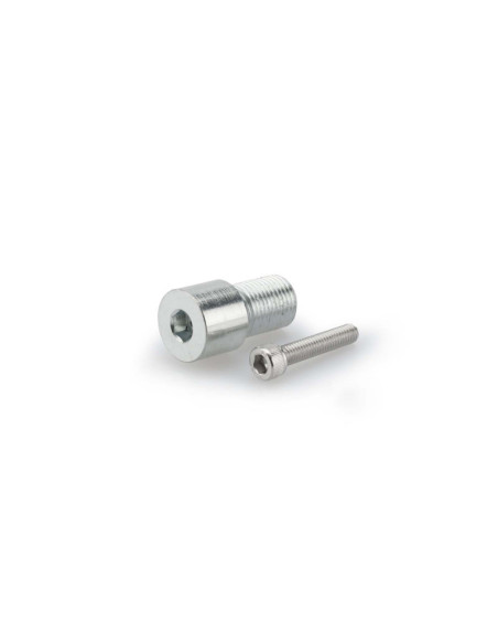 Adaptador de retrovisor Puig Yamaha MT-125 17-19 plata