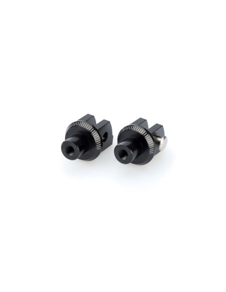 Puig fixed rider footrest adapters for Yamaha Niken 2023 black