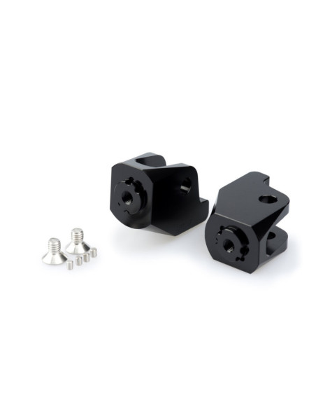 puig adattatori pogg. regolabili conducente per triumph tiger 800 xr 18-19 nero
