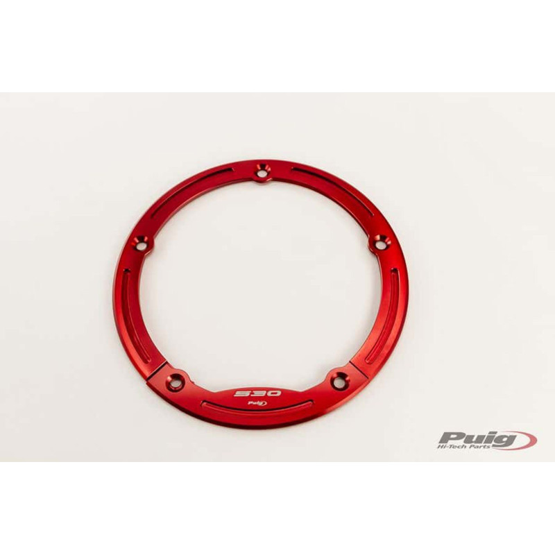 Tapa polea Puig para Yamaha T-Max 530 SX 17-19 roja
