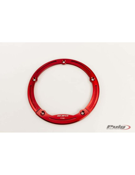 Cache-poulie Puig rouge pour Yamaha T-Max 530 SX 17-19