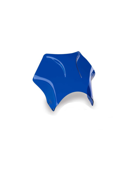 Pare-brise universel Puig Raptor pour Suzuki GSF650 Bandit 07-08 bleu