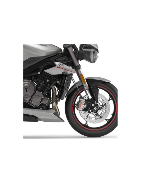 Puig front fender extension triumph street triple 765 r 23-25 matt black