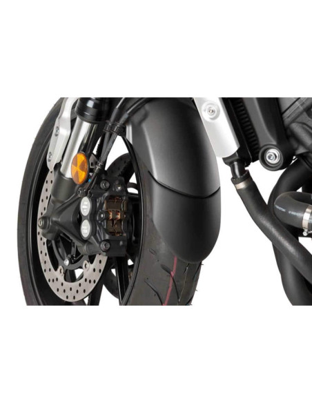 Extension de guardabarros delantero Puig Yamaha Tracer 7 GT 23-24 negro mate