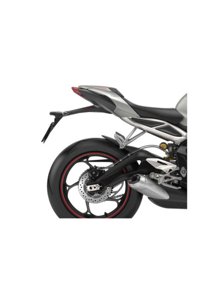 puig estensione parafango posteriore triumph street triple r 23-25 nero opaco