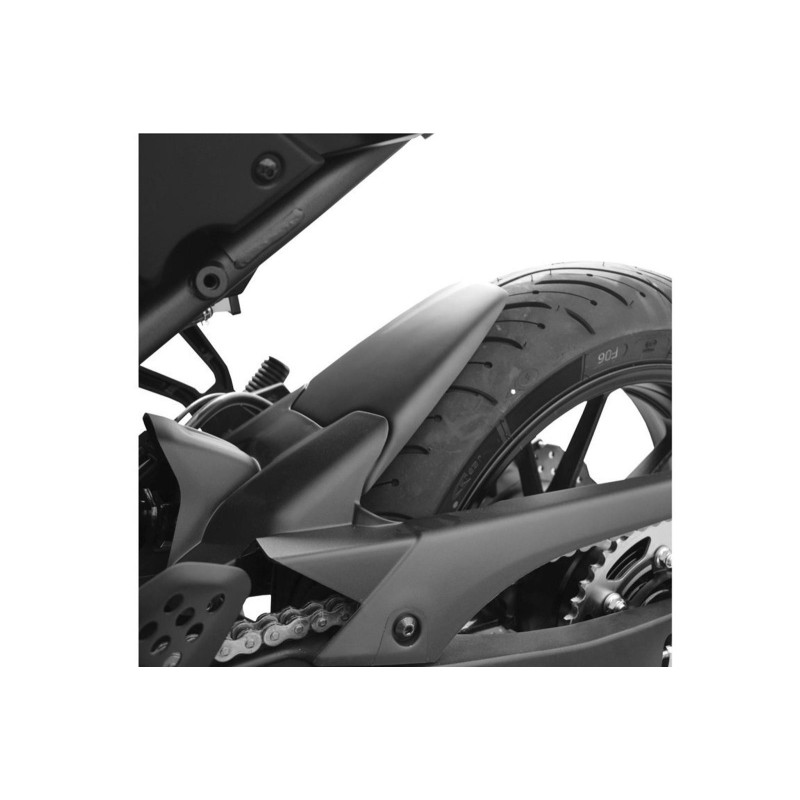 puig estensione parafango posteriore yamaha mt-07 2017 nero opaco