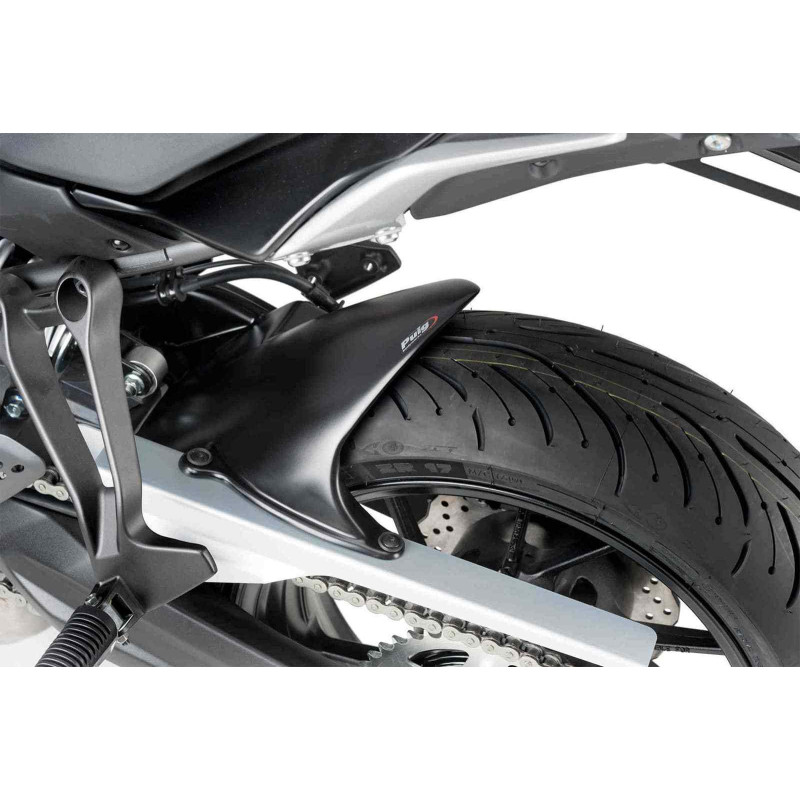 Garde-boue arriere Puig pour Yamaha Tracer 7 GT 23-24 Noir mat