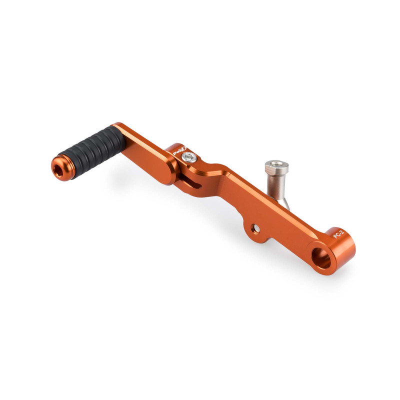 Pedal de embrague regulable Puig Yamaha MT-07 23-24 naranja