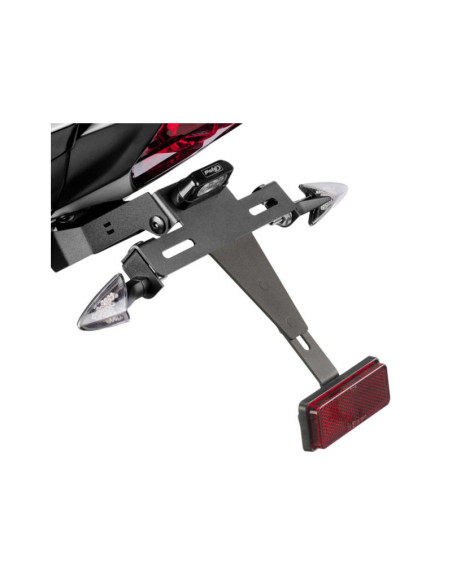 Support de plaque d'immatriculation Puig pour Triumph Street Triple 765 R 23-24 noir - offre