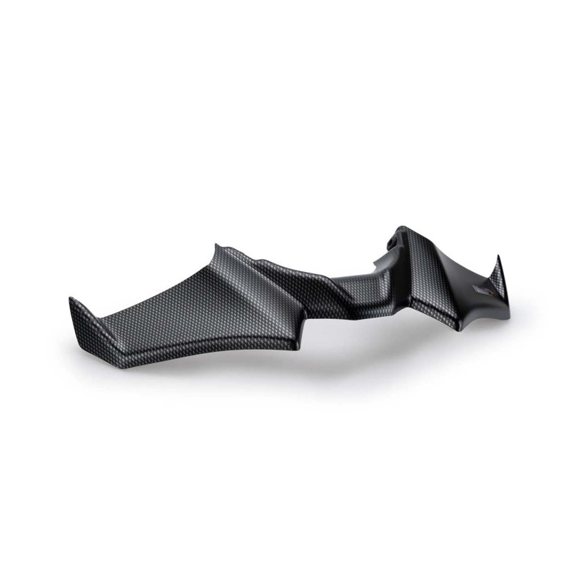 Spoiler avant Puig Downforce Naked pour Yamaha MT-07 23-24 aspect carbone