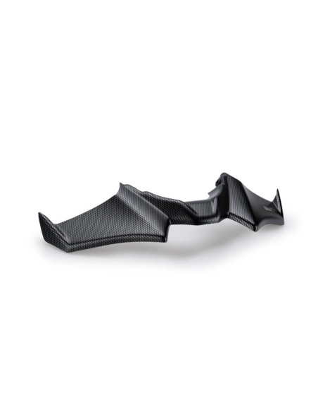 Spoiler avant Puig Downforce Naked pour Yamaha MT-07 23-24 aspect carbone