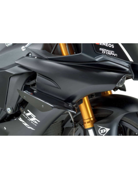 Puig Side Spoiler Downforce Sport Yamaha YZF-R1 17-19 Black